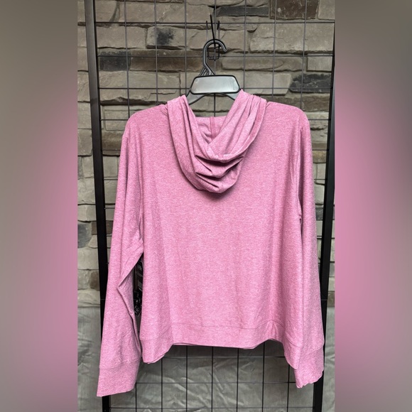 Skechers To Go Walk Women’s Magenta Cropped Hooded Sweatshirt, Size: 2X, NWT - Picture 2 of 4